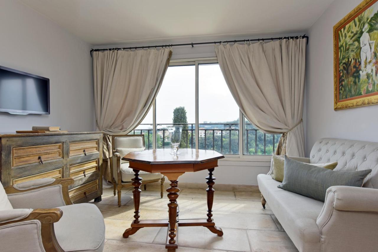 Chateau Le Cagnard Cagnes-sur-Mer Bagian luar foto