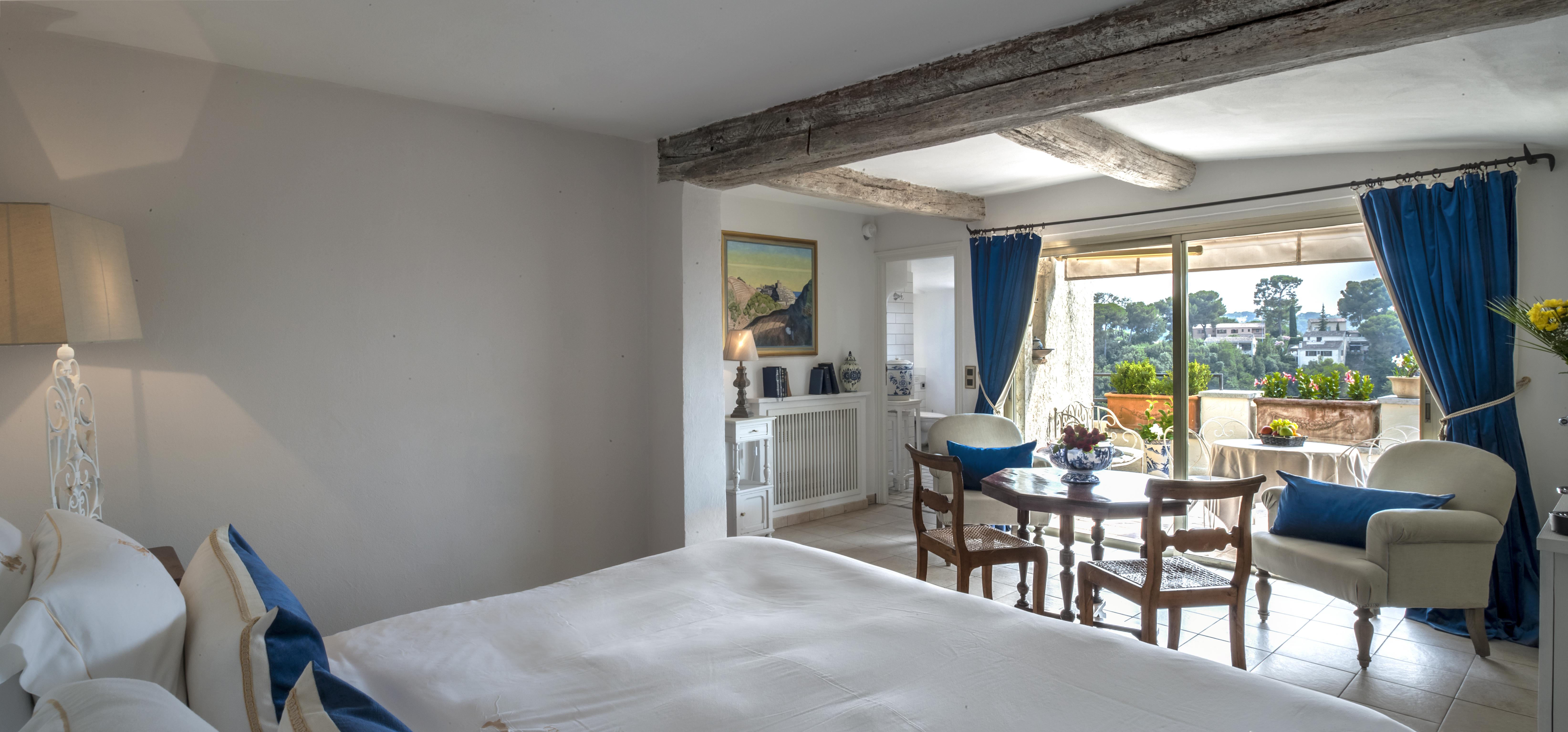Chateau Le Cagnard Cagnes-sur-Mer Bagian luar foto