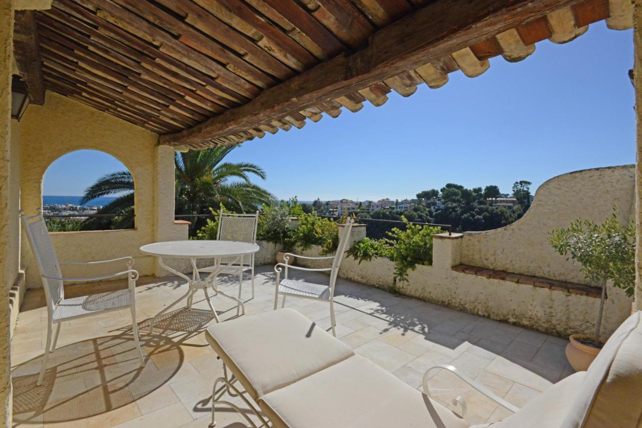 Chateau Le Cagnard Cagnes-sur-Mer Bagian luar foto
