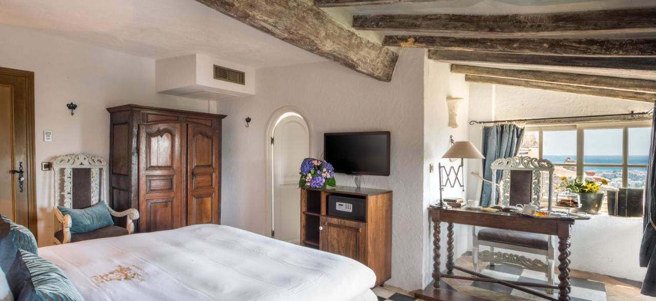 Chateau Le Cagnard Cagnes-sur-Mer Bagian luar foto