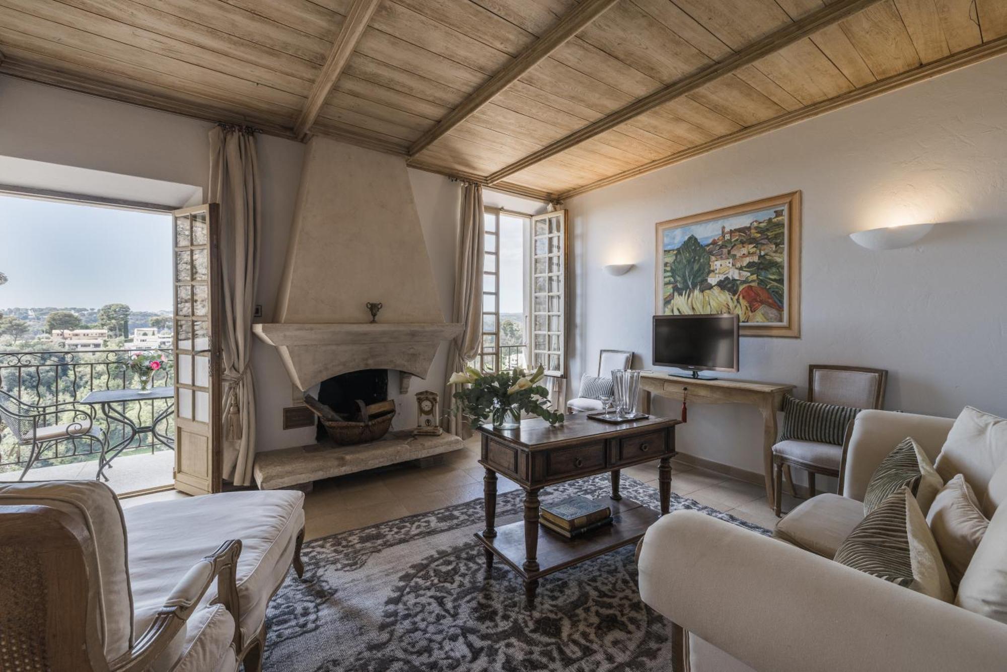 Chateau Le Cagnard Cagnes-sur-Mer Bagian luar foto