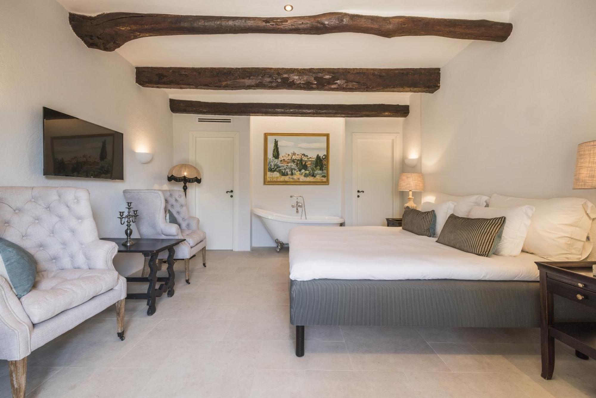 Chateau Le Cagnard Cagnes-sur-Mer Bagian luar foto
