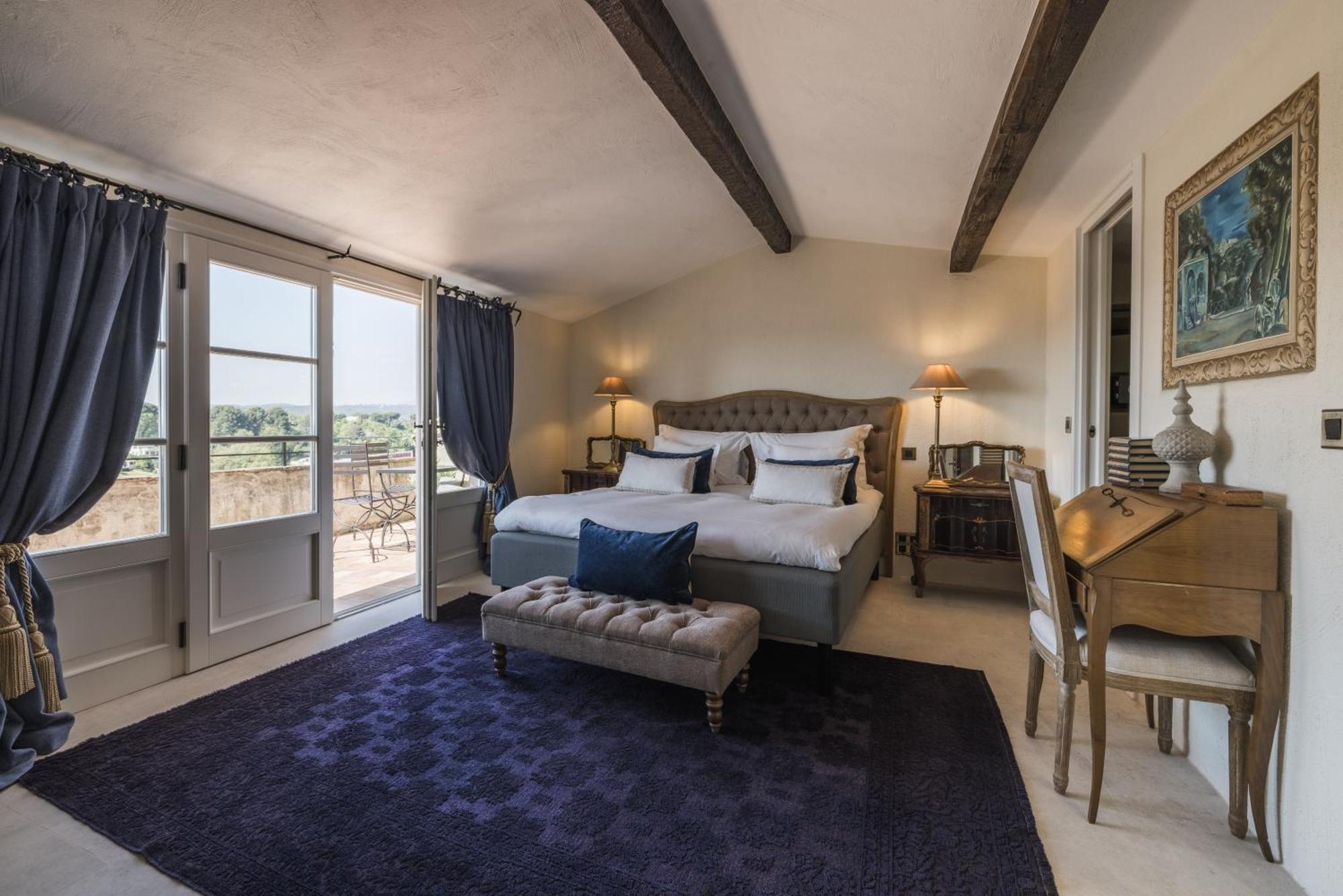 Chateau Le Cagnard Cagnes-sur-Mer Bagian luar foto